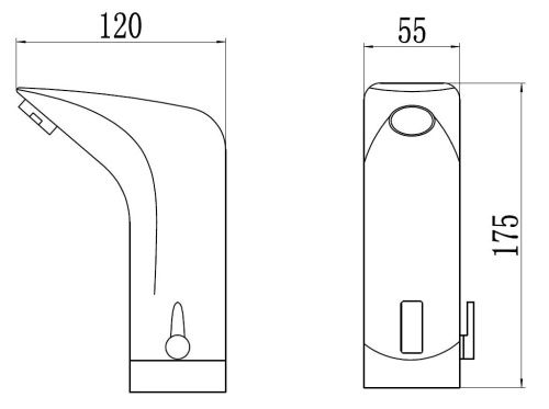 Смеситель Savol S-GY8802 на раковину хром - фото 2