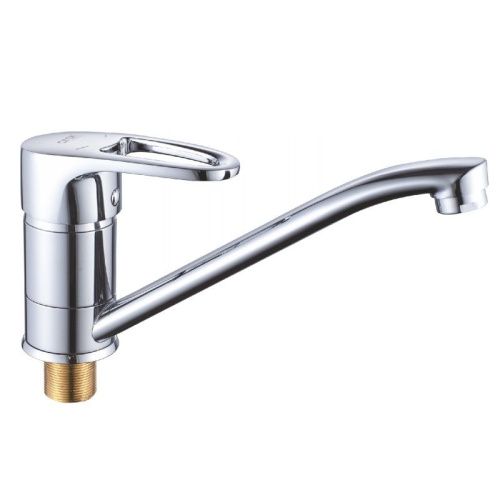 Смеситель для кухни Cron CN4965 на мойку хром - фото 2