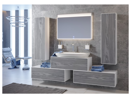 Тумба под раковину Aqwella Genesis GEN0112MG 120x40x31 подвесная - фото 2