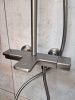 Душевая стойка AltroBagno Lamberto AltroBagnoLamberto030426GM настенная цвет оружейная сталь