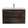 Тумба под раковину BelBagno Marino-Cer-Mini MARINO-CER-MINI-800-2C-SO-RNG-P 80х40 подвесная цвет коричневый