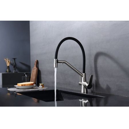 Смеситель для кухни Raglo R80 R80.62.05 на мойку сатин