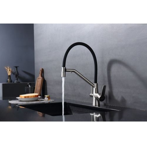 Смеситель для кухни Raglo R80 R80.62.05 на мойку сатин - фото 4