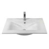 Раковина из сантехнического фарфора Bond Cube S05-700 70х50 встраиваемая цвет белый 1 отверстие под смеситель