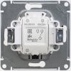 Переключатель 1-клавишный с подсветкой сх.6а 10АХ Systeme Electric Glossa (Глосса) GSL000763
