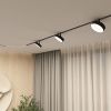 Трековый однофазный светильник Denkirs Smart Linear (Смарт Линеар) DK8070-BK