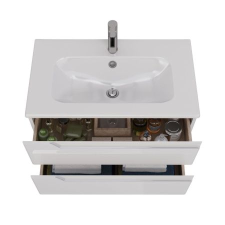 Тумба под раковину LeMark Miano LM06M80T 70х40 подвесная цвет белый