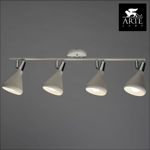 Спот Arte Lamp Ciclone (Цицлоне) A9154PL-4WH - фото 3