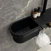 Душевая стойка Fixsen FX-9300B настенная цвет черный