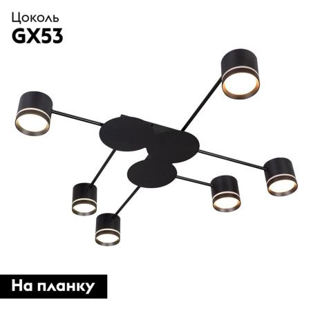 Люстра потолочная Arte Lamp Legacy (Легацы) A8024PL-6BK