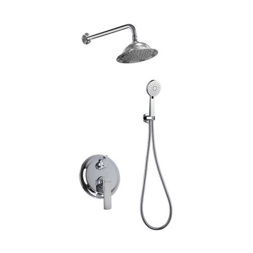 Душевая система Bronze de Luxe A800/9143-2 встраиваемая в стену цвет хром - фото 2