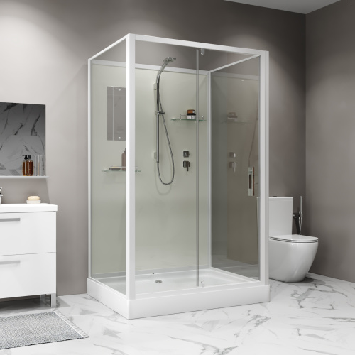 Душевая кабина Niagara Standart ST120/90/15Q/BK 120х90 прямоугольная - фото 3