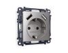 Комплект механизма розетки 2USB A+A 18W (быстрая зарядка) с/з Ambrella Volt Alfa (Алфа) MA509010