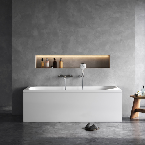 Ванна акриловая Am.Pm Sense W76A-170-070W-A 170х70 пристенная прямоугольная - фото 4