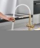 Смеситель для кухни Rose R458G на мойку золото