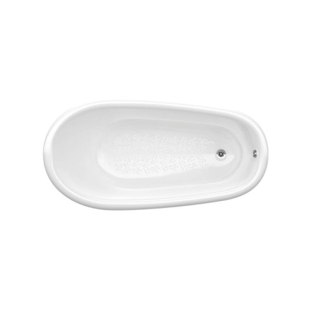 Ванна чугунная Roca 7.2342.5.000.0 160х80 отдельностоящая овальная без ножек