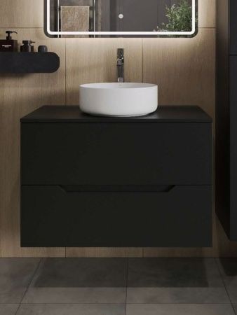 Тумба с раковиной Orange Line Li-80TubMDF+B09-360W 80х50