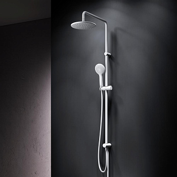 Душевая стойка Am.Pm Gem F0790033 настенная цвет белый