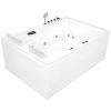Ванна акриловая гидромассажная Gemy G9061 B R 180х120 пристенная прямоугольная с каркасом