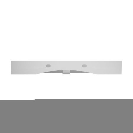 Раковина из сантехнического фарфора Wellsee Bromance 151601000 90х50 накладная цвет белый 1 отверстие под смеситель