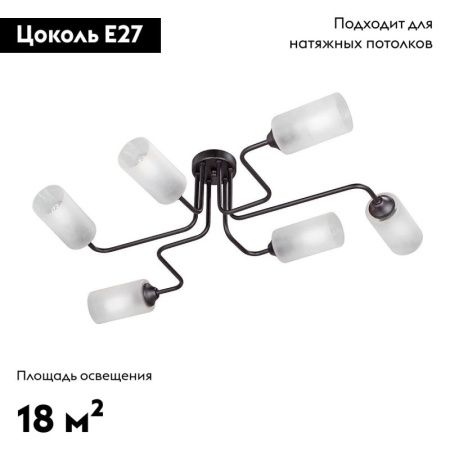 Люстра потолочная Vitaluce V4310 V4310-1/6PL
