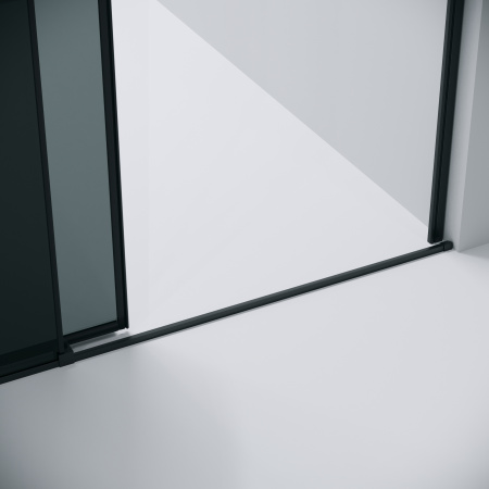 Душевая дверь Grossman Galaxy 100.K33.01.100.21.10 100х195 стекло тонированное профиль черный матовый