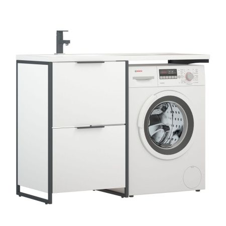 Тумба под раковину Corozo Гера SD-00001911 60х50 напольная цвет белый