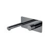 Смеситель для раковины Boheme Stick 125-SGM.4 встраиваемый в стену серый