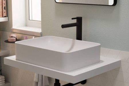 Смеситель Hansgrohe Zesis S 74730670 на раковину черный