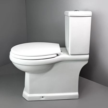 Чаша унитаза напольный Creo Сeramique TOULOR TL1002 цвет белый без сиденья и бачка