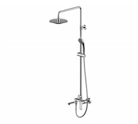 Душевая стойка Bravat F6125183CP-A6-RUS настенная цвет хром