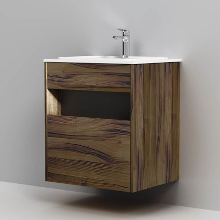 Тумба под раковину Am.Pm Func M8FFUX0601OF 60х50 подвесная цвет коричневый