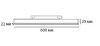 Трековый магнитный светильник Italline Atom (Атом) IT012-5021 black 3000K