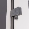 Душевая дверь Veconi Premium Alassio AL-150-00-GR-C4 150х200 стекло прозрачное профиль графит