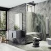 Душевая шторка на ванну Maybah Glass MGV-65-1ш 90х140 стекло прозрачное профиль белый ориентация универсальная