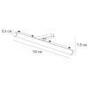 Трековый магнитный светильник Arte Lamp Rapid (Рапид) A6165PL-1WH