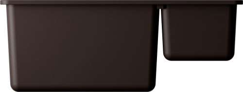 Кухонная мойка Omoikiri Kata 55-2-U 4997500 55х20 цвет коричневый поверхность матовая - фото 3
