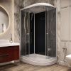 Душевая кабина Parly Classic CM121L 120х80 асимметричная с крышей