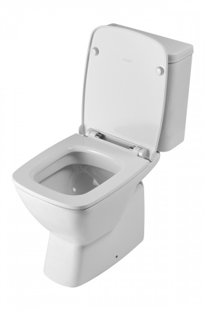 Унитаз-компакт напольный с бачком Santek Нео 1WH302470 белый с сиденьем микролифт душевой смыв