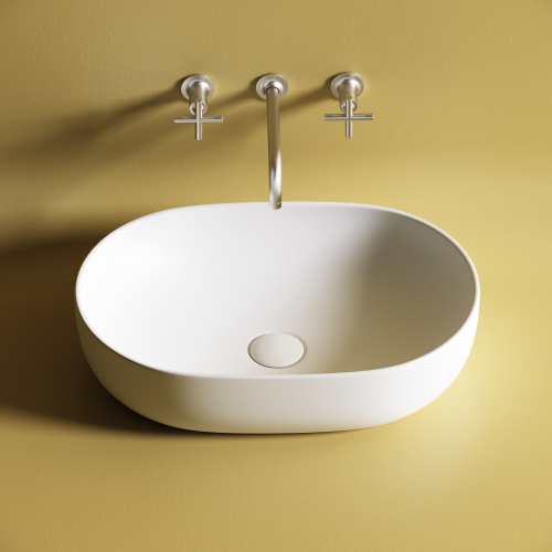 Раковина Ceramica Nova ELEMENT 60 см CN6047MW накладная цвет белый матовый - фото 3