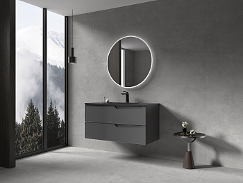 Тумба с раковиной Parly Rhea Rhea100 99х47х50 подвесная