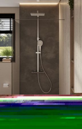 Душевой поддон из искусственного камня Allen Brau Infinity 8.21007-BGM 160х90 серый без каркаса