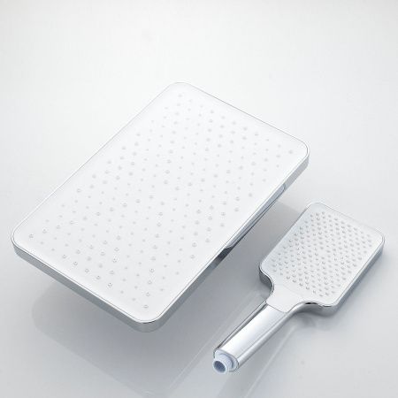 Душевая стойка Shevanik S6826 настенная цвет хром