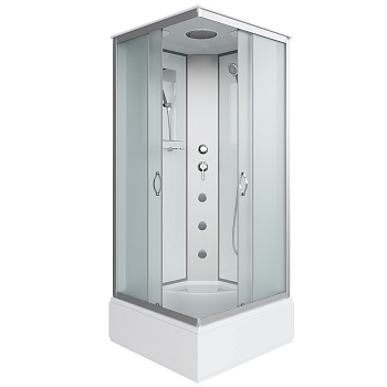 Душевая кабина Niagara Classic 11081424G 90х90 квадратная с крышей ориентация универсальная Душевая кабина Niagara Classic 11081424G 90х90 квадратная с крышей ориентация универсальная