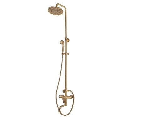 Душевая стойка Bronze de Luxe 10120PF настенная цвет бронза