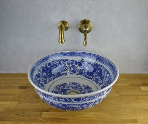 Смеситель для раковины Bronze de Luxe TIFFANY 1920BR встраиваемый в стену бронза - фото 5