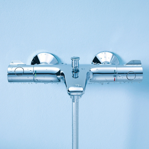 Смеситель Grohe Grohtherm 34567000 настенный хром с термостатом - фото 3