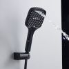 Душевая система Shevanik S4135H встраиваемая в стену цвет черный
