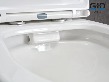 Унитаз напольный с бачком Gid Concavo Tn2123 (62243Y) белый с сиденьем микролифт безободковый