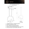 Светильник подвесной Aployt Astor (Астор) APL.822.06.10
